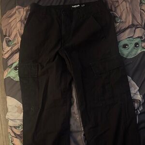 RSQ Men's Black Cargo Pants